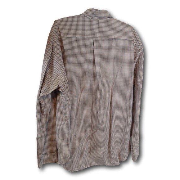 Ralph Lauren Mens Cotton Button-Down Plaid Shirt Size: XL - Picture 3 of 3
